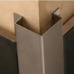 A close up image of a SS 304 corner bracket.