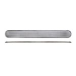Warrior SS Tactile Strip 40MM Width 280MM Length Double Sided Linear Top ATS28040SS-LIN-ADH - with double-sided design.
